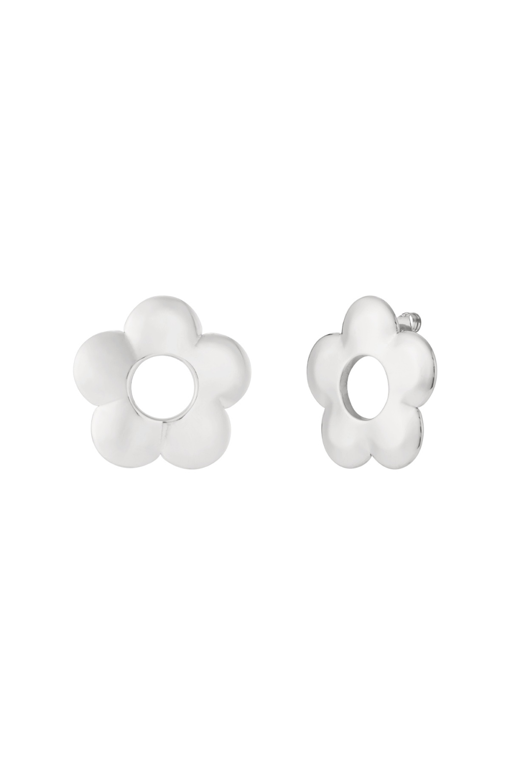Boucles D'Oreilles À Grandes Fleurs h5Image3