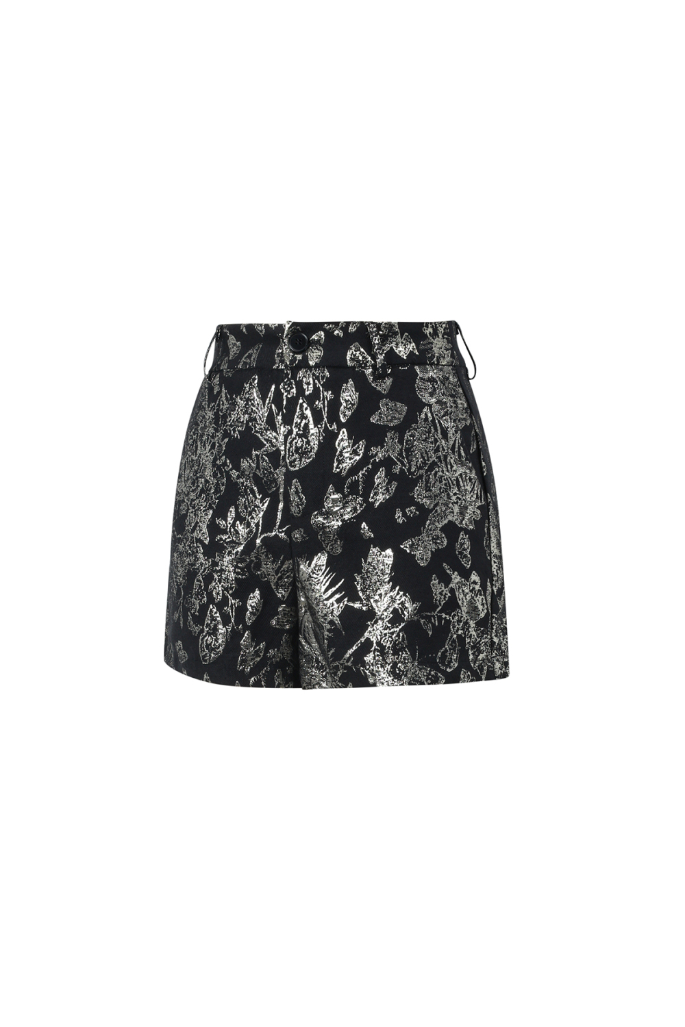 Shorts Femme En Fibre De Polyester Tissée Imprimé Floral Élégant h5Image2