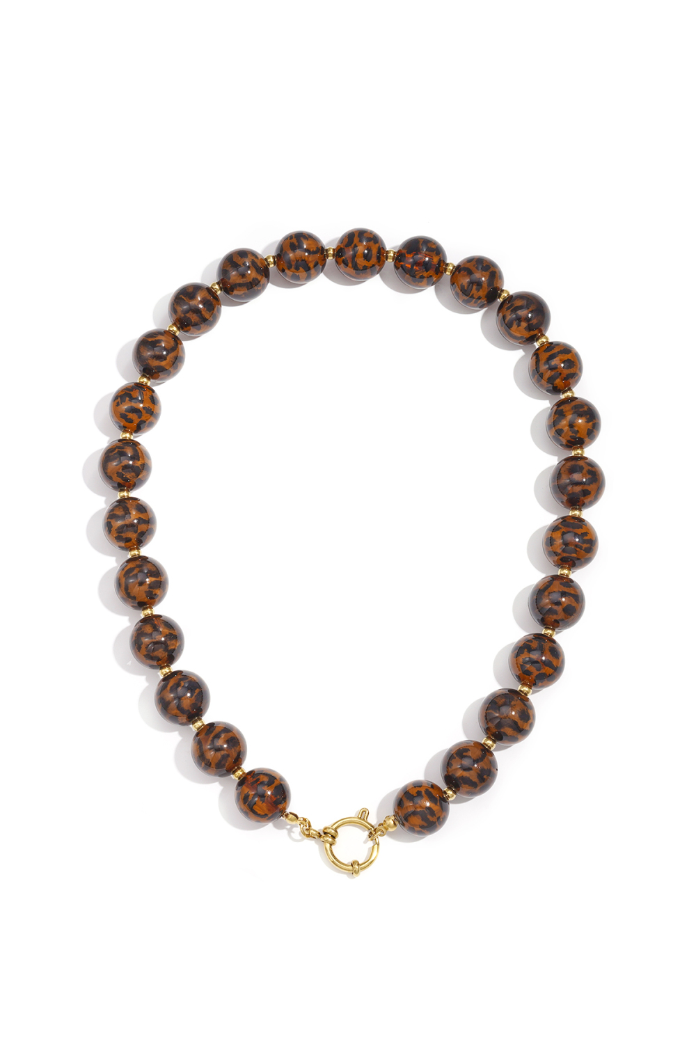 Colliers De Perles En Acrylique, Série Rétro Classique Quotidienne, Bijoux Pour Femmes - 16 Mm 