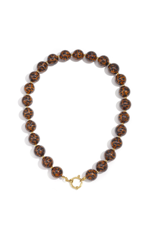 Colliers De Perles En Acrylique, Série Rétro Classique Quotidienne, Bijoux Pour Femmes - 16 Mm h5 
