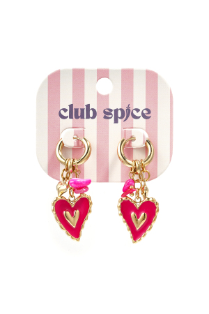 Boucles D'Oreilles Pendantes En Acier Inoxydable En Forme De Cœur, Collection Romantique Pour La Saint-Valentin, Bijoux Pour Femmes h5 Image4