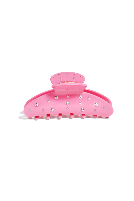 Pinces à cheveux à pois décontractées en acétate imitation feuille Accessoires de Saint-Valentin