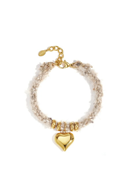 Bracelets à breloques en forme de cœur, décontractés, simples et quotidiens, bijoux pour femmes