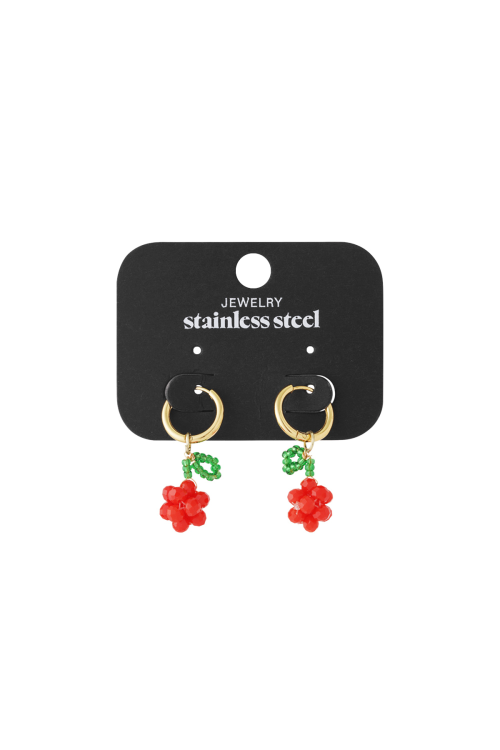 Boucles D'Oreilles Pendantes En Acier Inoxydable Pour Femme, Style Décontracté Et Quotidien Image4
