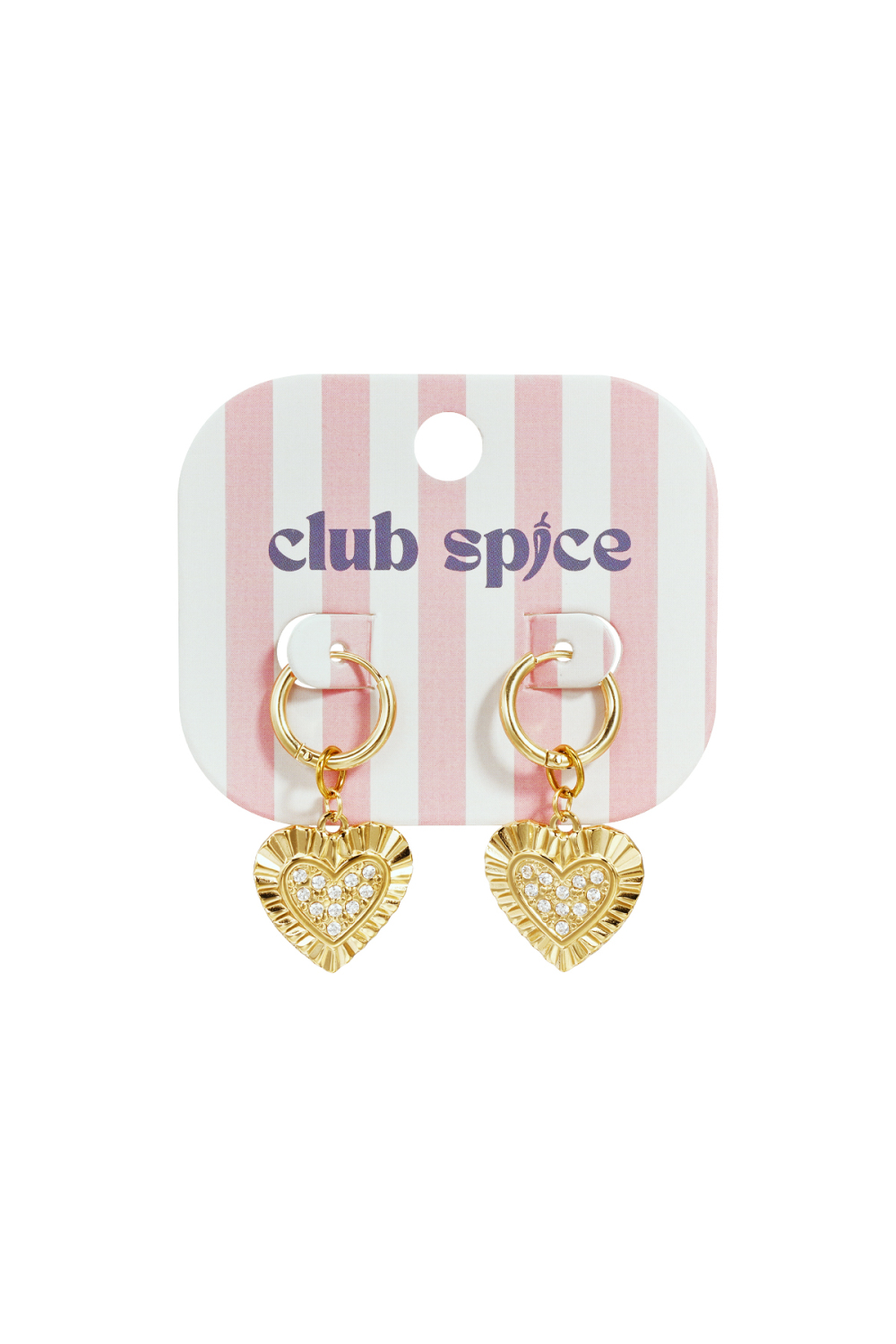 Boucles D'Oreilles À Cœurs Rayonnants h5Image3