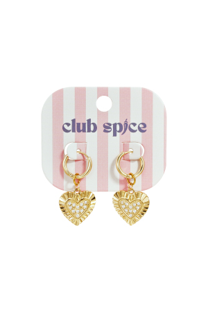 Boucles D'Oreilles À Cœurs Rayonnants h5 Image3