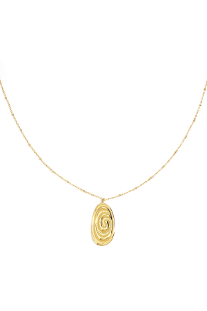 Colliers Longs En Acier Inoxydable De Forme Irrégulière, Série Décontractée, Simple Et Quotidienne, Bijoux Pour Femmes h5