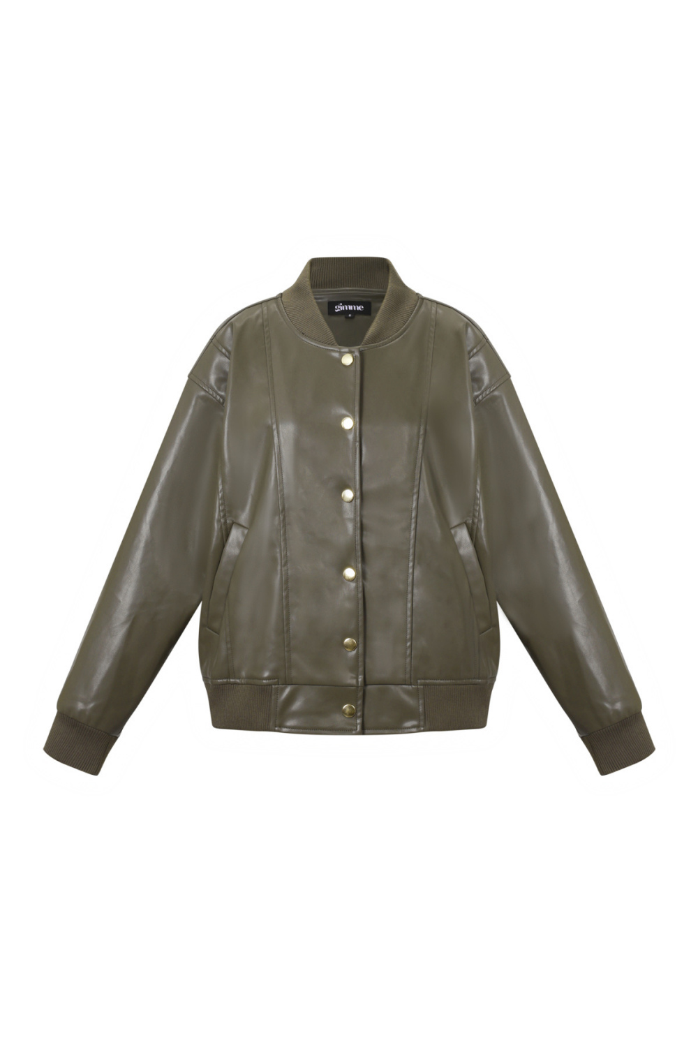 Tissu Polyester Fibre Veste Bomber Femme Automne/Hiver Style Urbain