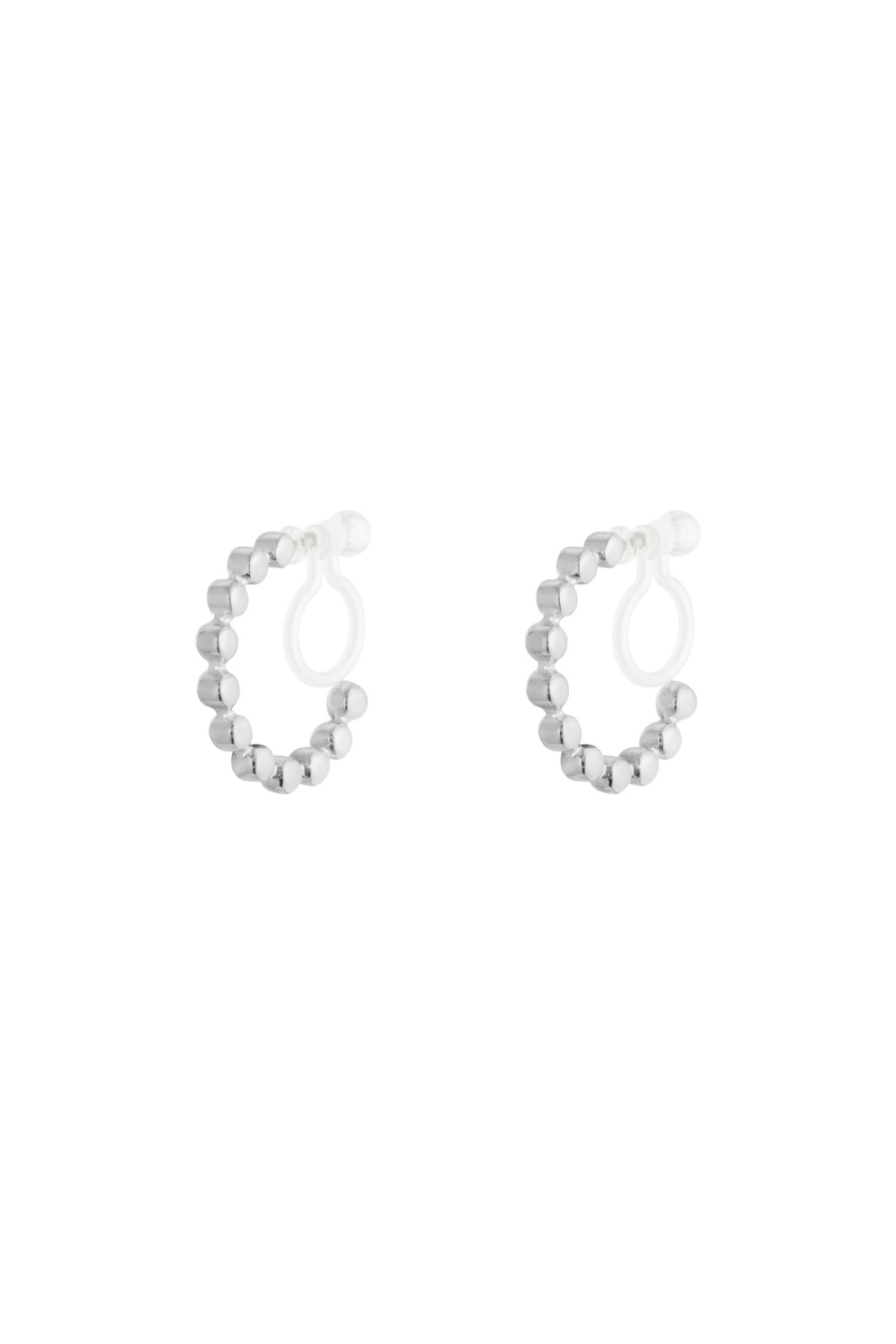 Boucles D'Oreilles À Clip En Perles Brillantes Image3