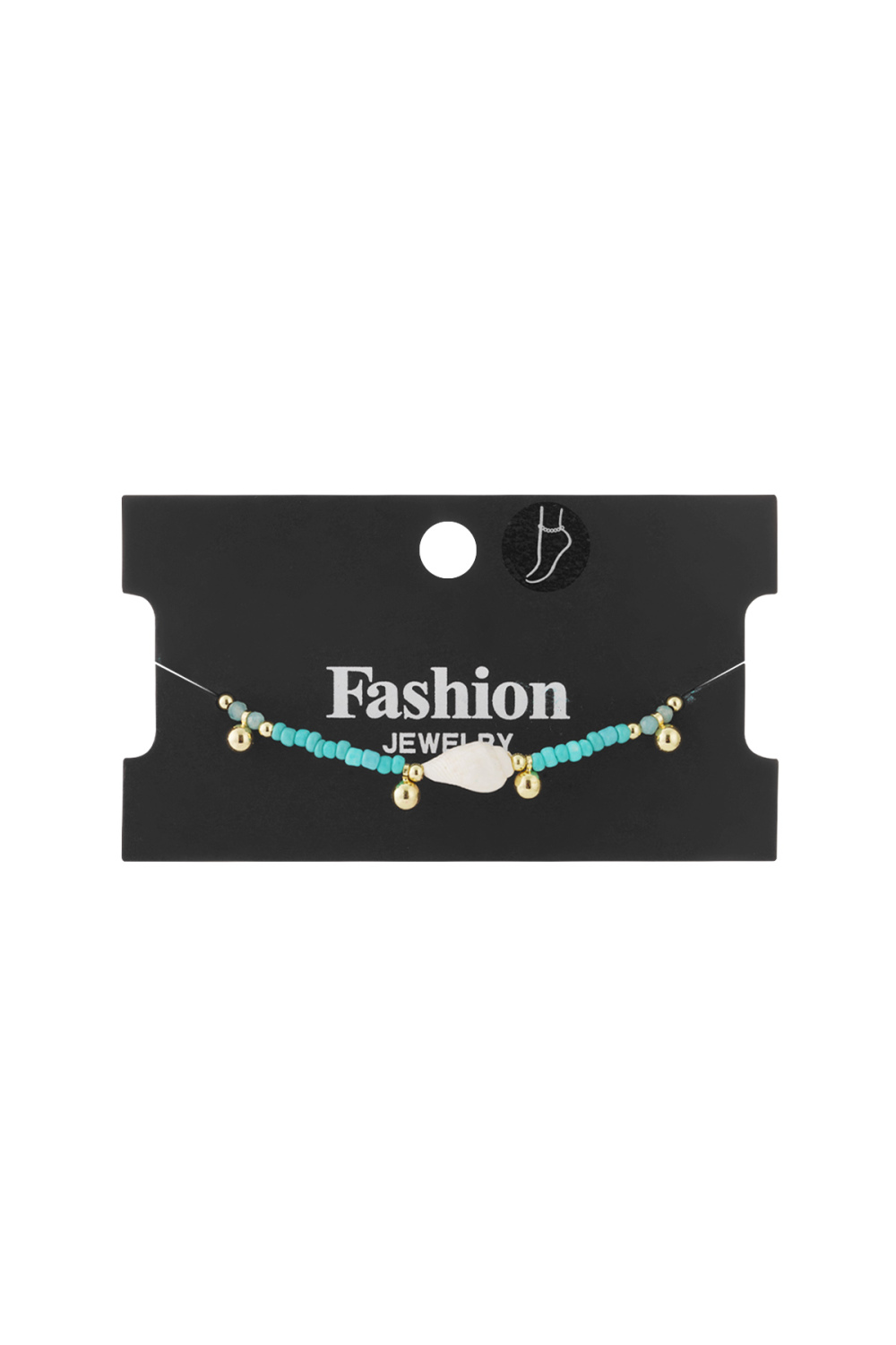 Bracelet De Cheville Fun Fair Blanc Cuivré Image5