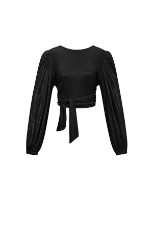 Pull En Fibre De Polyester Tricoté Haut À Manches Longues Pour Femme Sexy Couleur Unie h5 Image2