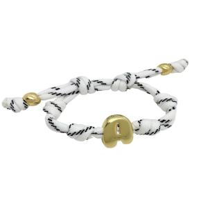 Bracelets Tressés En Laiton À Lettres Personnalisables Pour Femmes, Collection Stylish Series h5