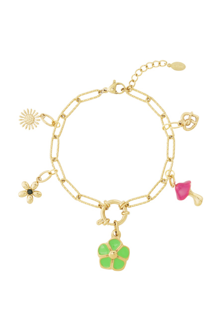 Bracelet DIY en trèfle 2