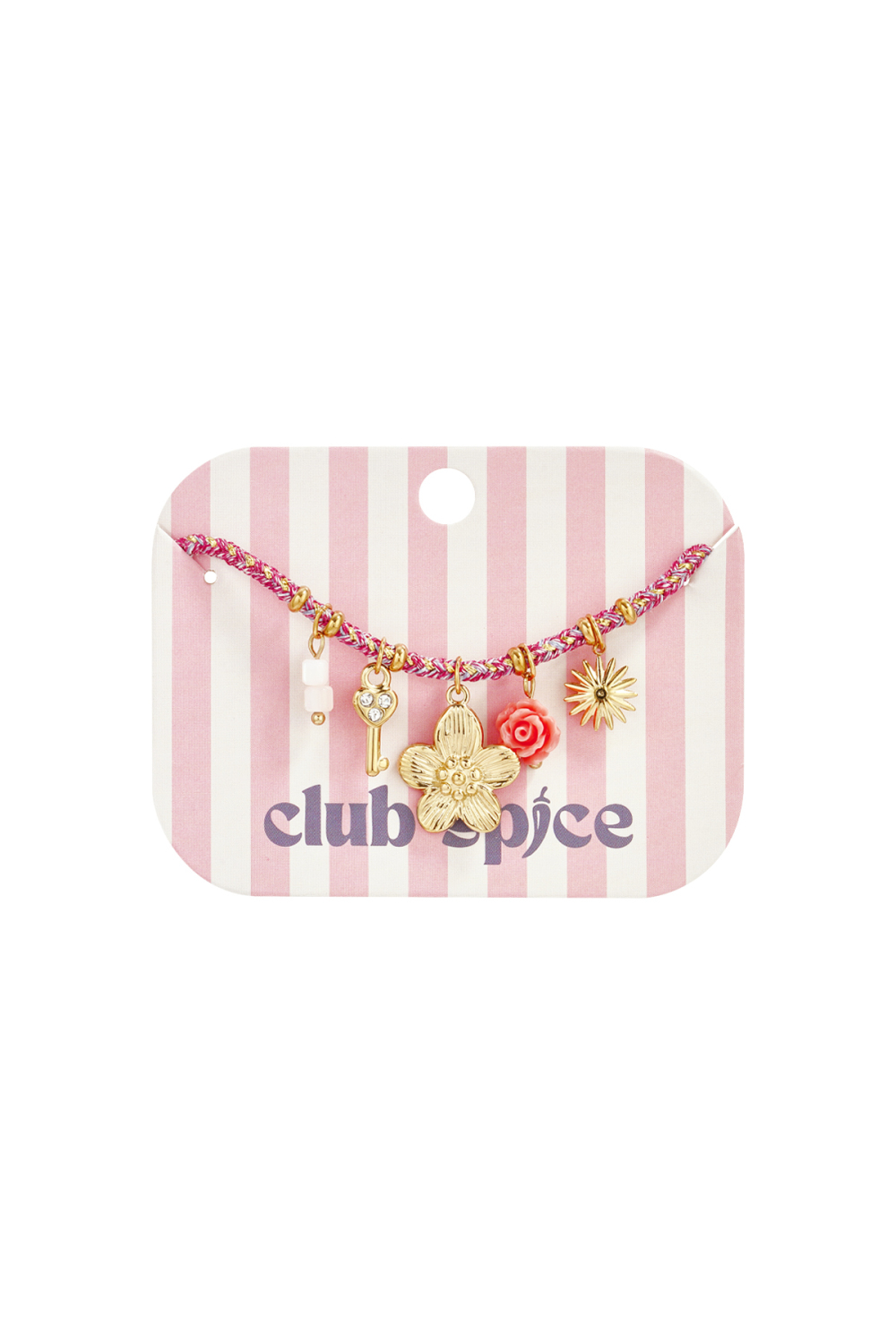 Bracelet En Cordon Coloré Avec Des Pendentifs Orange De Différentes Couleurs Image4