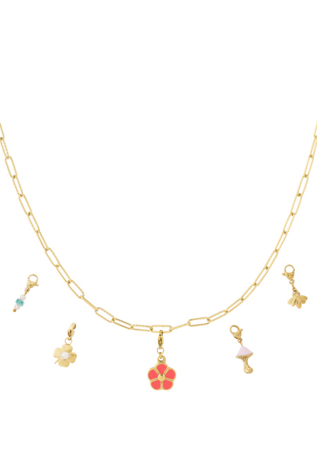 Collier de fleurs DIY