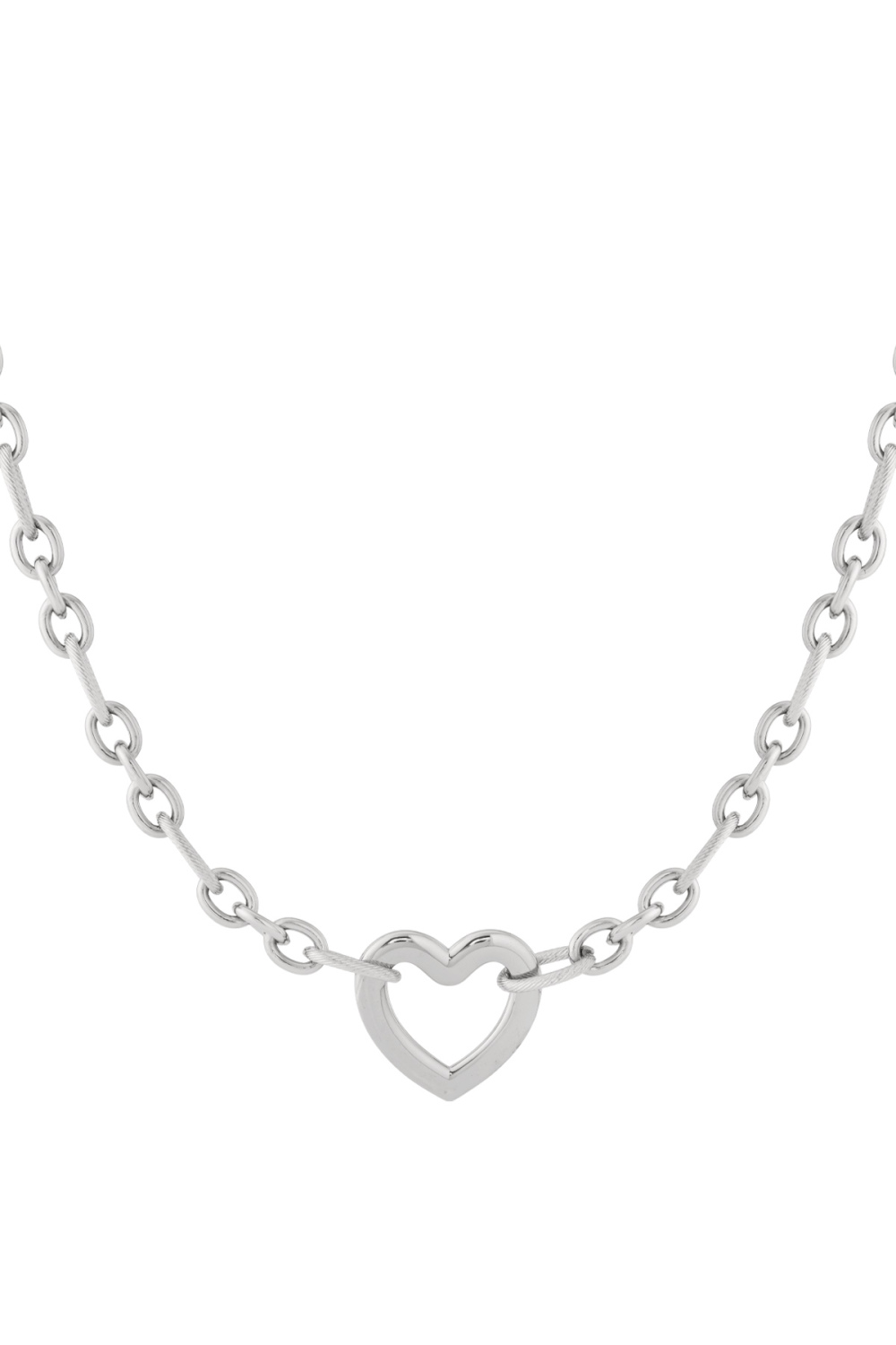Collier Chaîne De Coeurs Image3