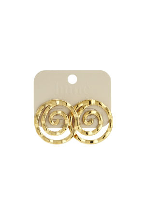 Boucles D'Oreilles À Tige En Acier Inoxydable, Lignes Décontractées, Simples Et Quotidiennes, Bijoux Pour Femmes h5 Image4
