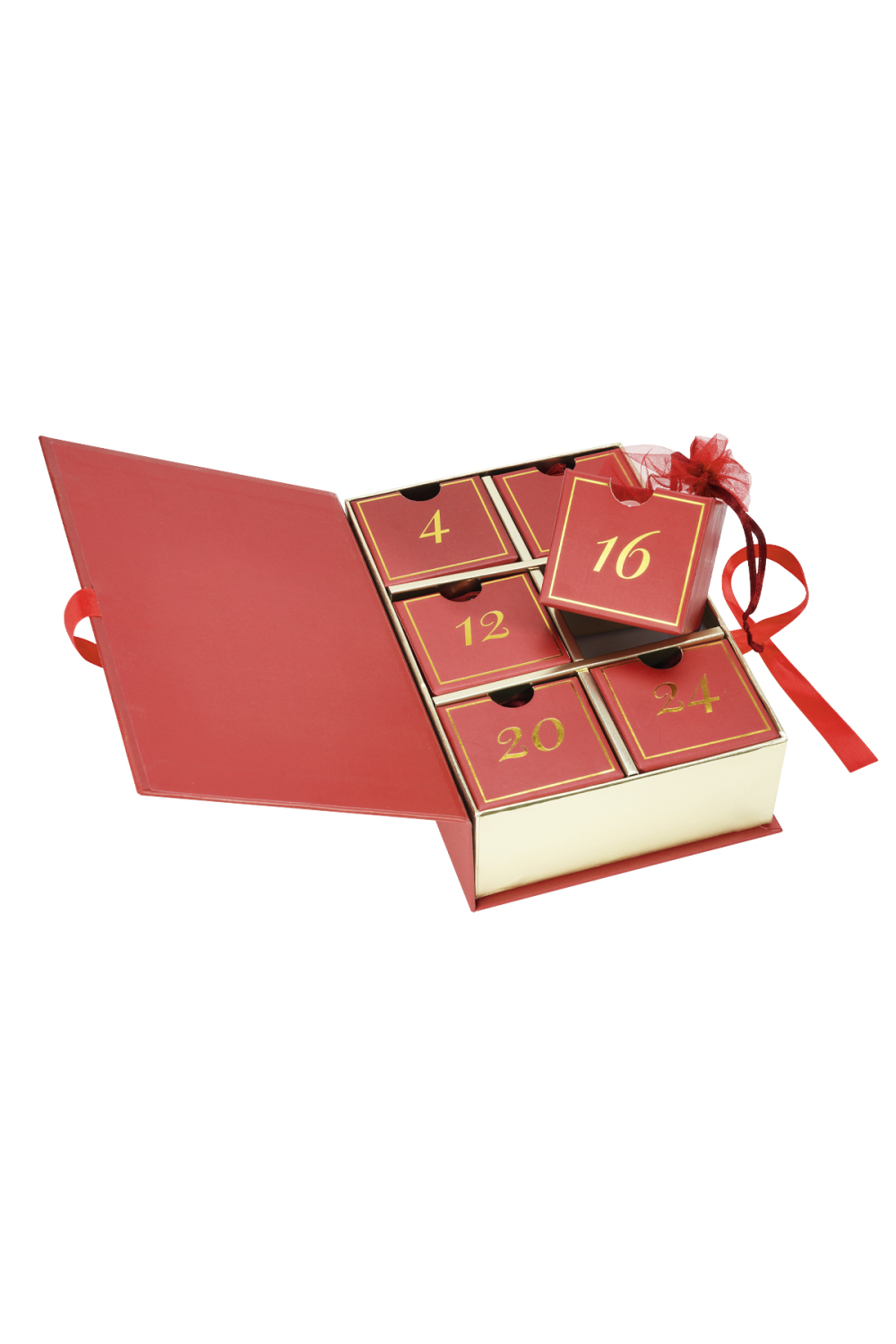 Calendriers De L'Avent De Noël Rectangulaires Daily En Acier Inoxydable Noël Image5