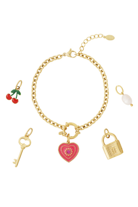Bracelet DIY en forme de cœur