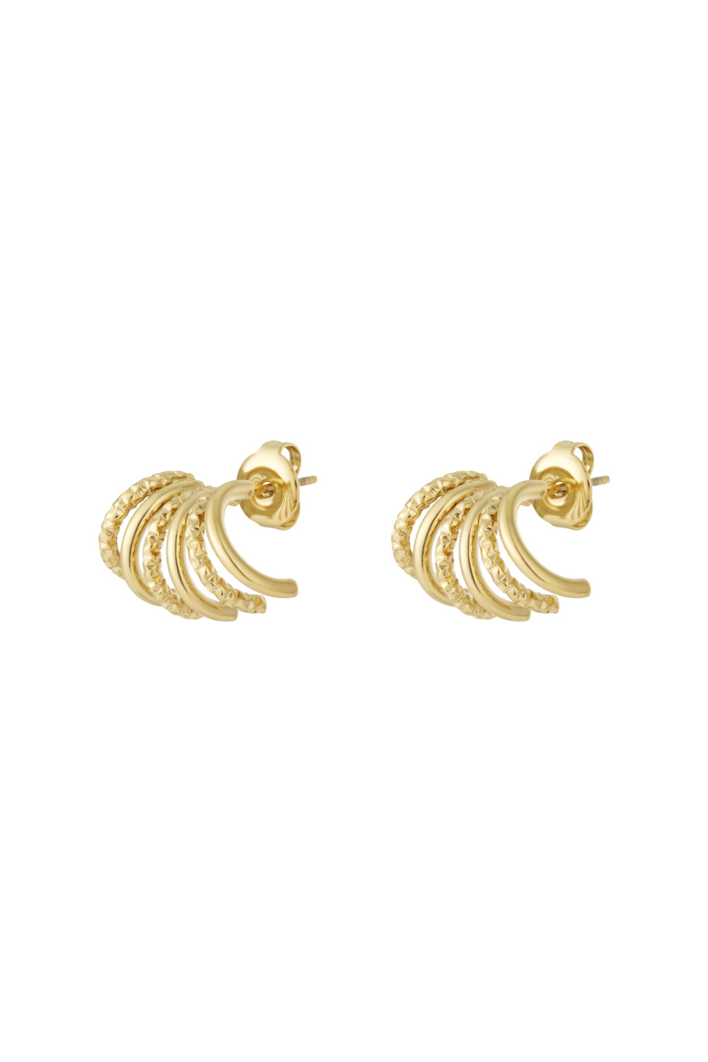 Boucles D'Oreilles À Tige En Acier Inoxydable, Style Géométrique, Décontracté, Simple, Pour Femme 