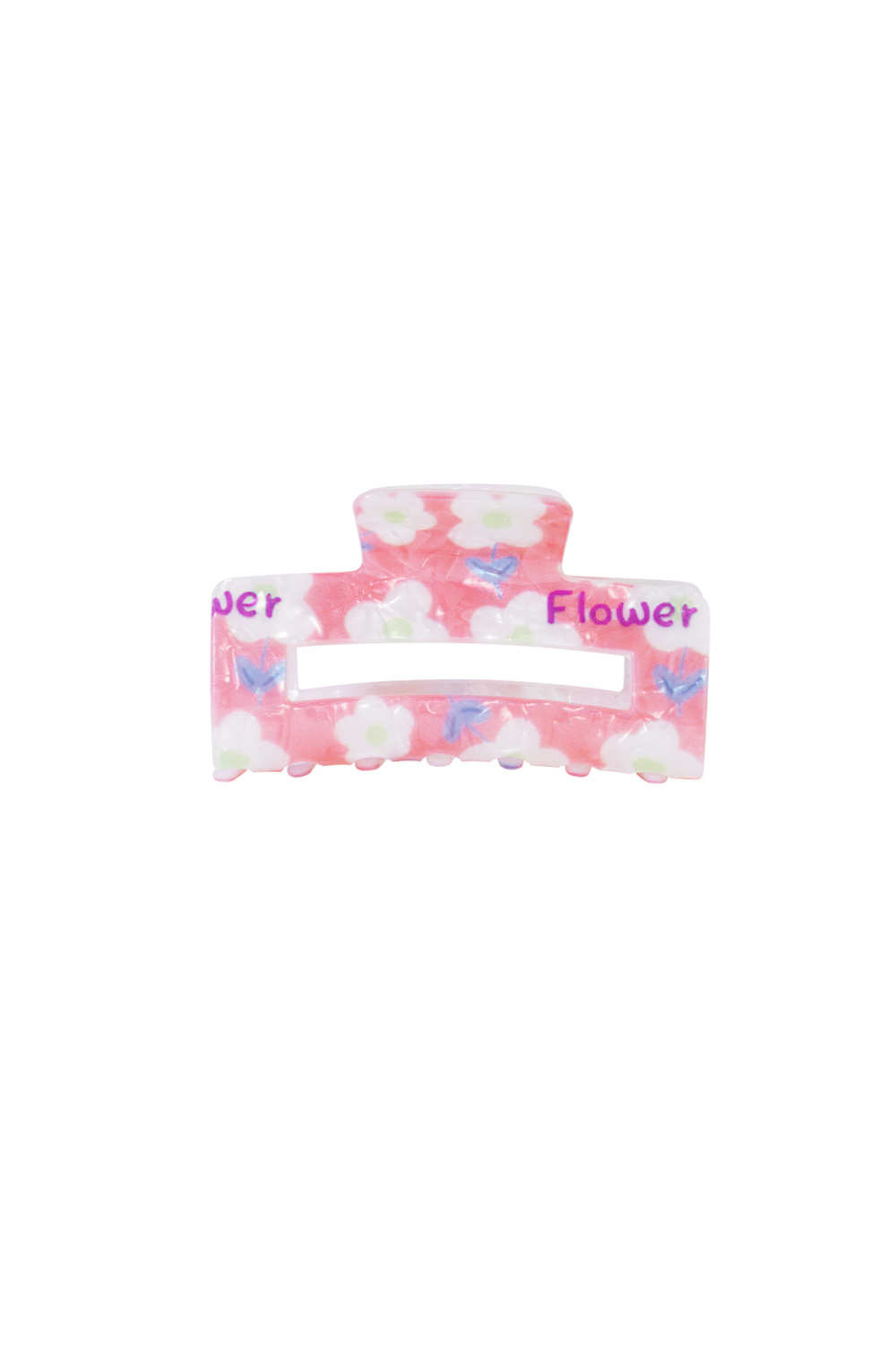 Pinces À Cheveux En Forme De Fleur, Accessoires Décontractés En Acrylique Pour Le Quotidien Image2