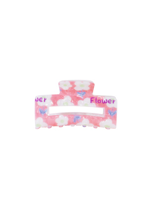 Pinces À Cheveux En Forme De Fleur, Accessoires Décontractés En Acrylique Pour Le Quotidien h5 Image2