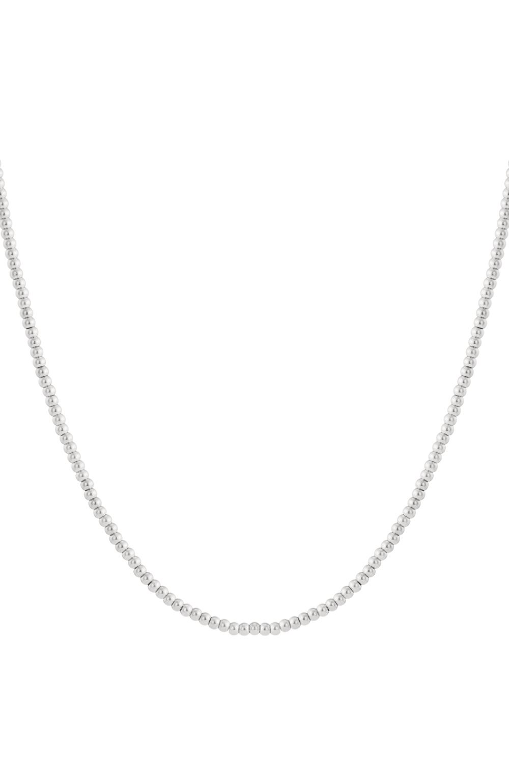 Collier De Perles Solides - 5 Mm h5Image3