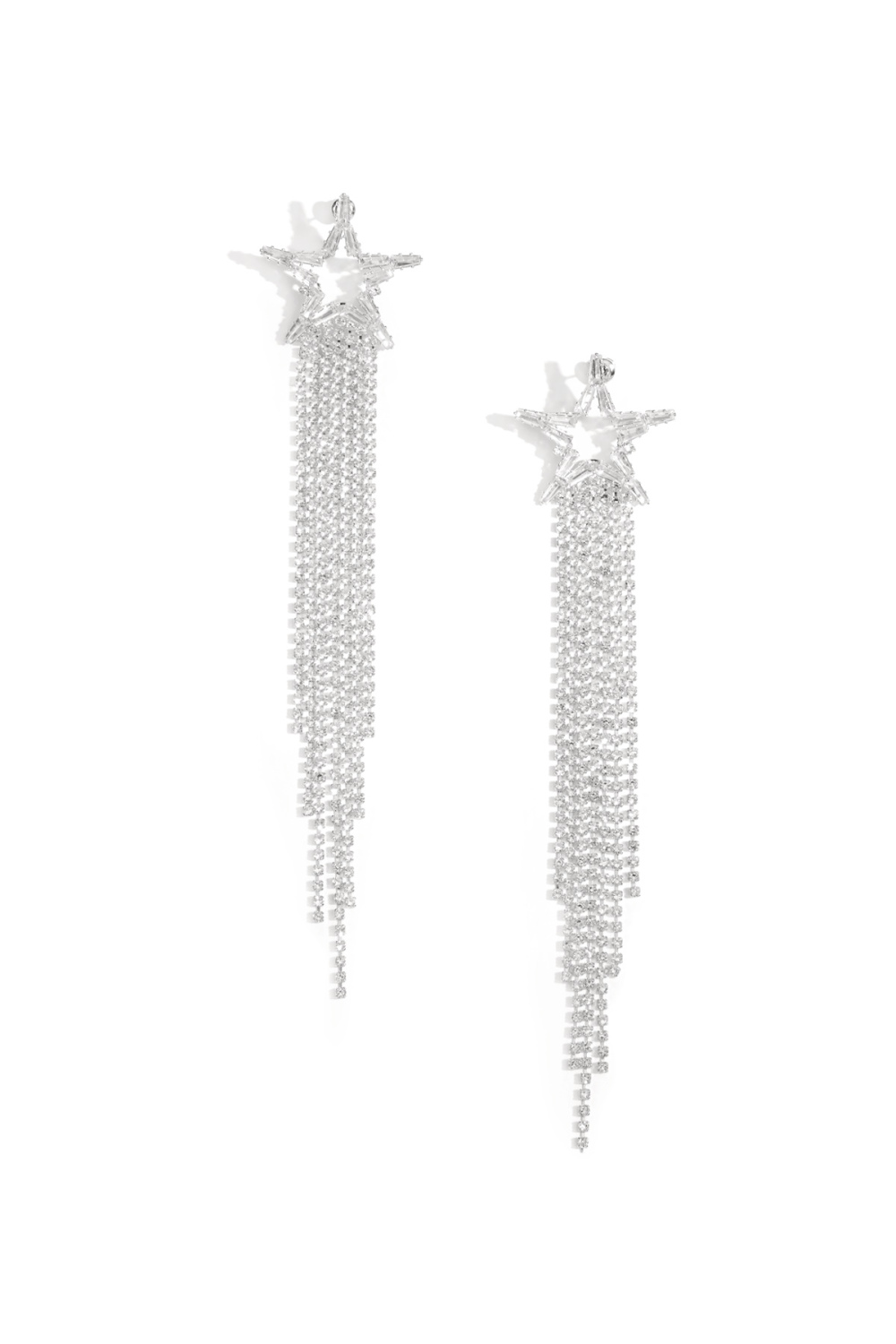 Boucles D'Oreilles Pendantes En Cuivre Étoile Élégant Noël Série Luxueuse Bijoux Pour Femmes Image5
