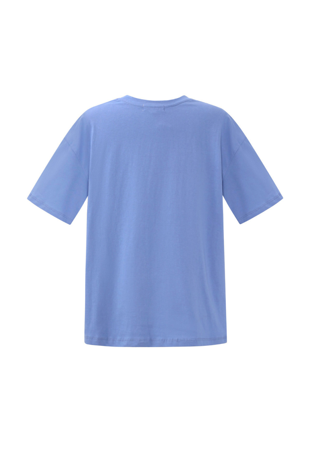 Cotton T-Shirt Femme Casual Letters Image3