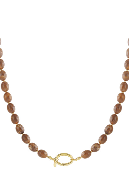 Colliers de perles en acrylique, décontractés et quotidiens-10.5*13mm