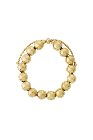 Bracelet À Perles Creuses - 12 Mm h5