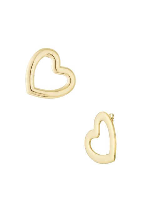 Boucles d'oreilles coeur incontournables