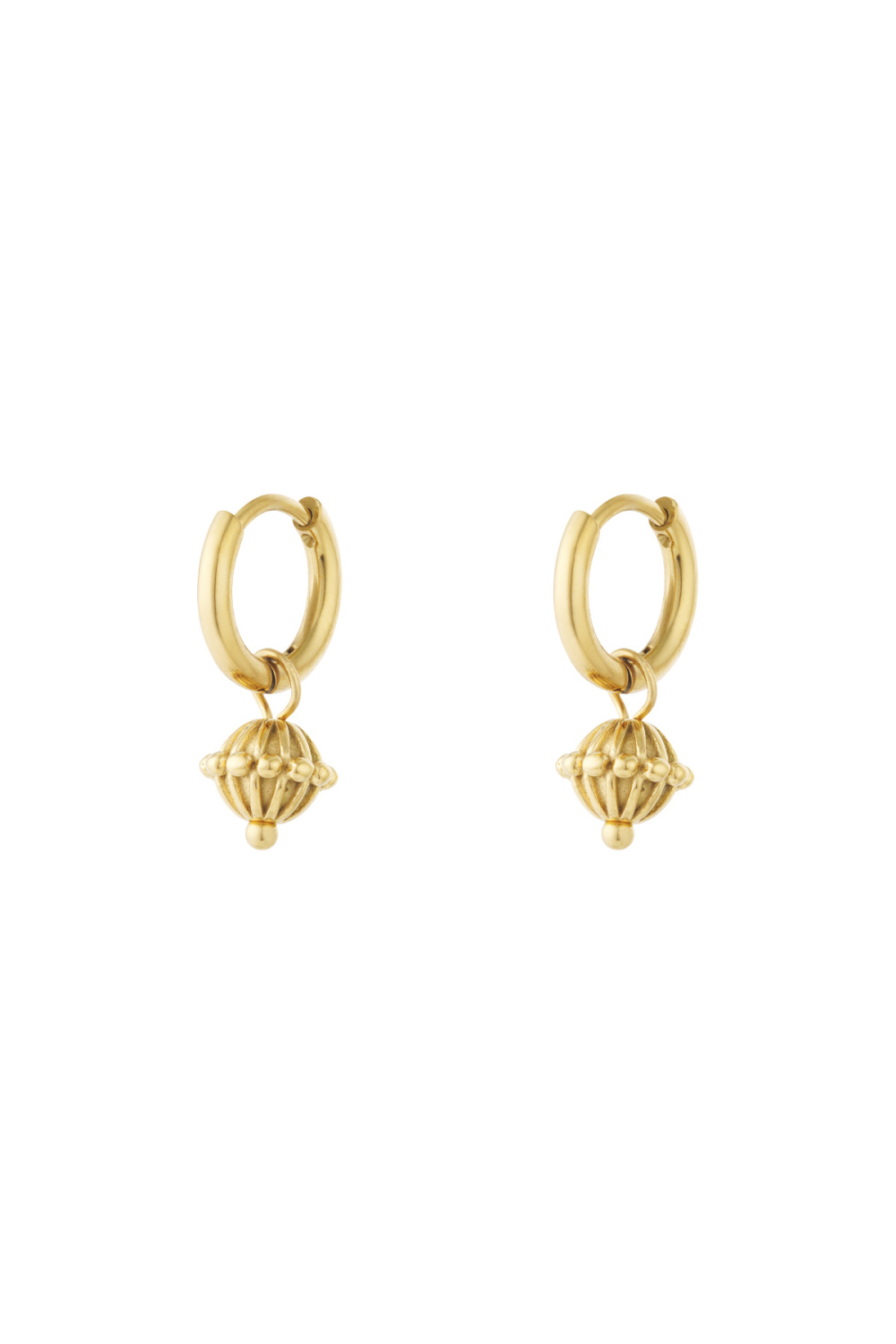 Boucles D'Oreilles À Breloques Globe