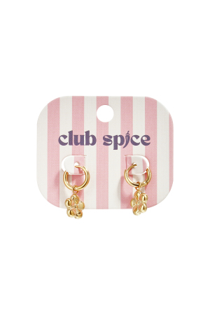 Boucles D'Oreilles Avec Pendentif Fleur h5 Image3