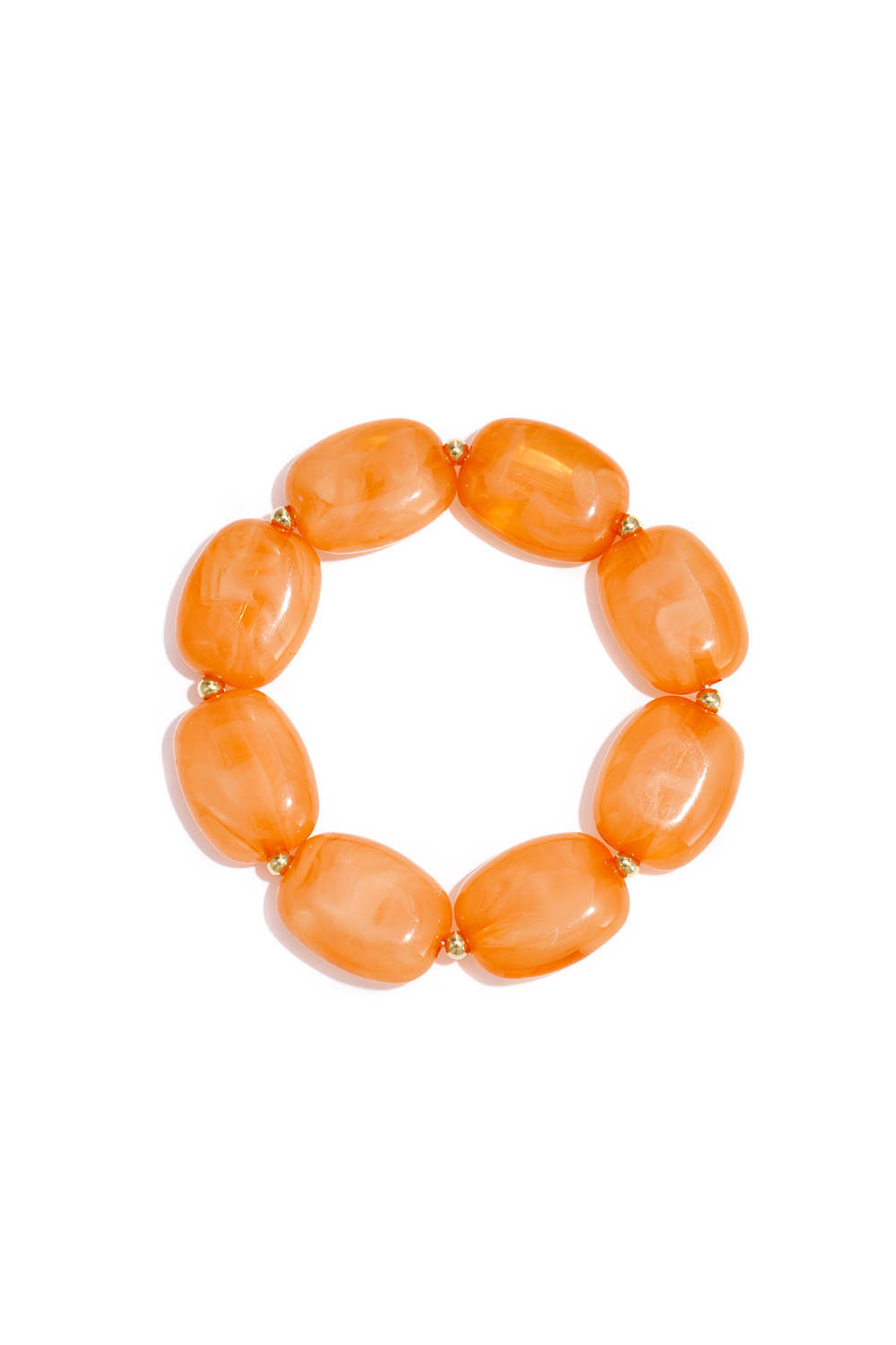 Bracelet À Perles Squovales