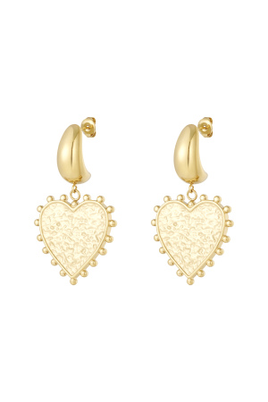 Les Boucles D'Oreilles Tendance Big Love h5