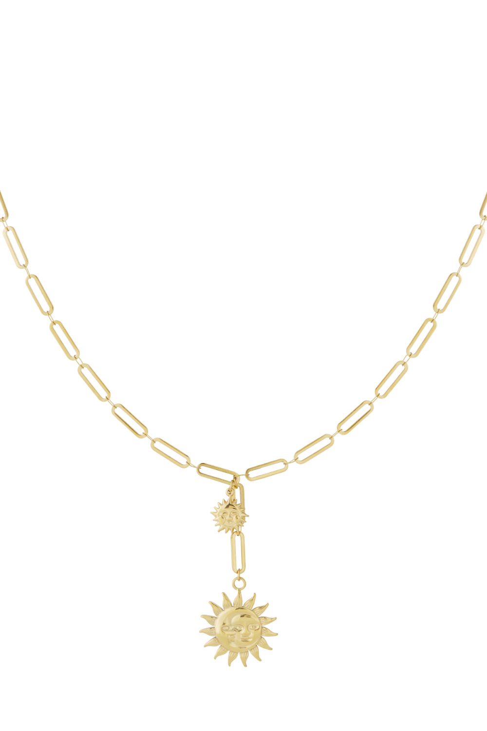 Collier Double Soleil 