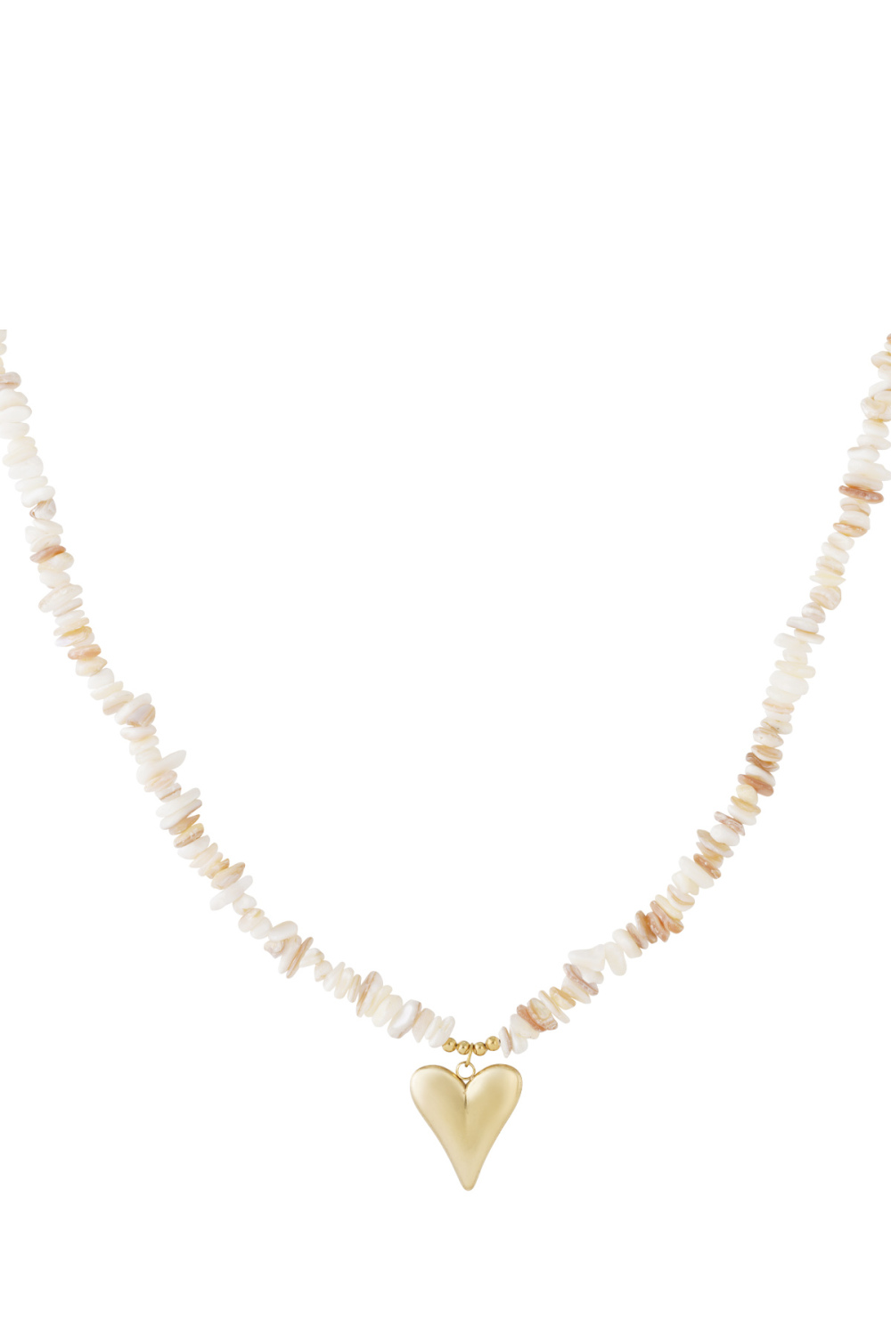 Colliers Pendentifs En Acier Inoxydable Cœur Série Casual Daily Simple Bijoux Pour Femmes Image3