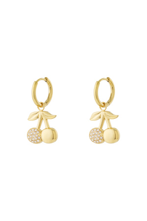 Boucles D'Oreilles À Paillettes Cerises h5