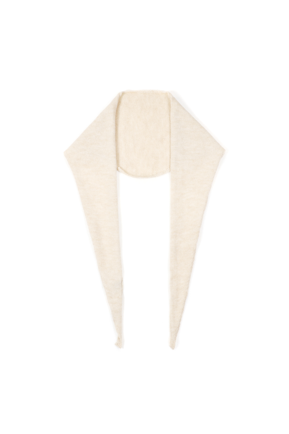 Écharpe Triangulaire Minimaliste Unie h5Image5