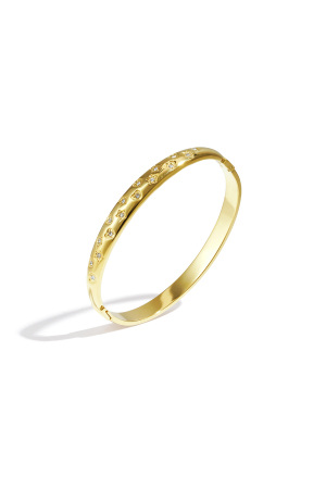 Bracelets En Acier Inoxydable À Pois, Série Décontractée Et Simple Pour Le Quotidien, Bijoux Pour Femmes h5 