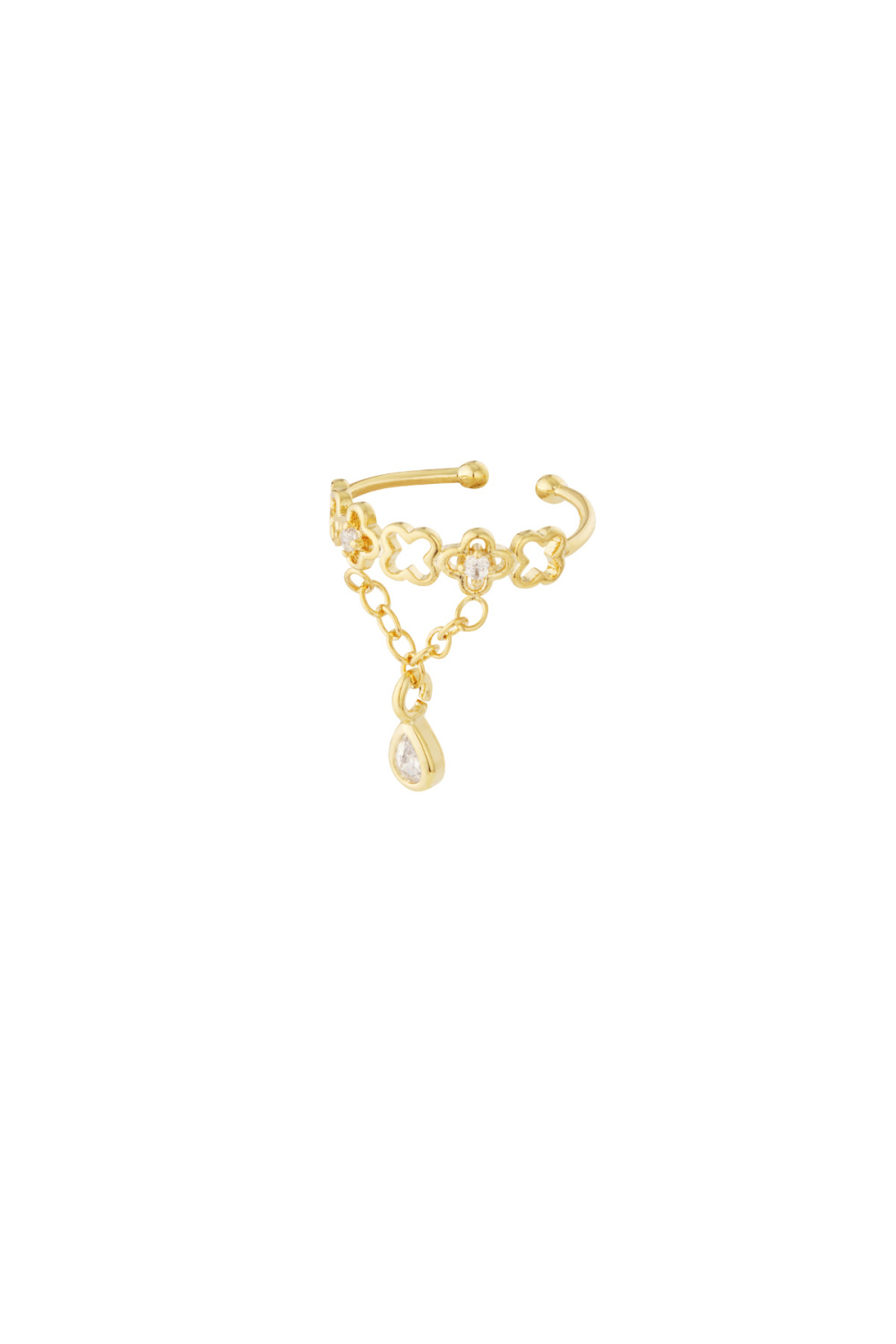 Boucles D'Oreilles Géométriques En Cuivre, Style Décontracté Et Quotidien 