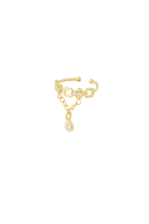Boucles D'Oreilles Géométriques En Cuivre, Style Décontracté Et Quotidien h5 