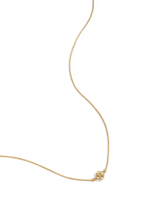 Collier Minimaliste Avec Un Trèfle h5 
