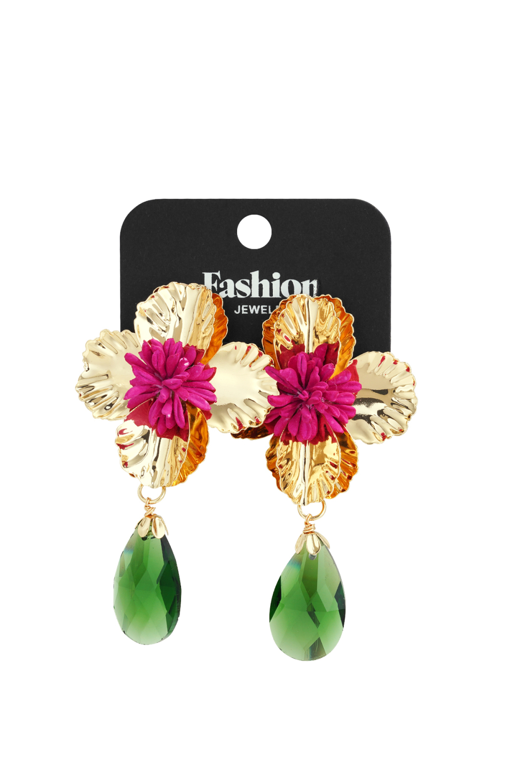 Boucles D'Oreilles Pendantes En Fer, Série Luxueuse De Vacances Fleuries, Bijoux Pour Femmes Image6