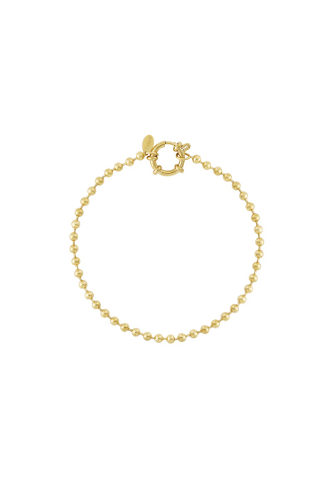 Bracelets à chaîne en acier inoxydable, série géométrique décontractée et simple pour femmes