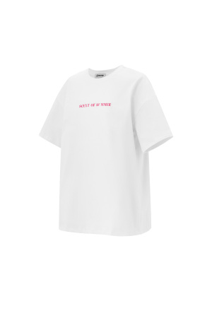 Coton T-Shirt Femme Casual Lettres h5 Image2