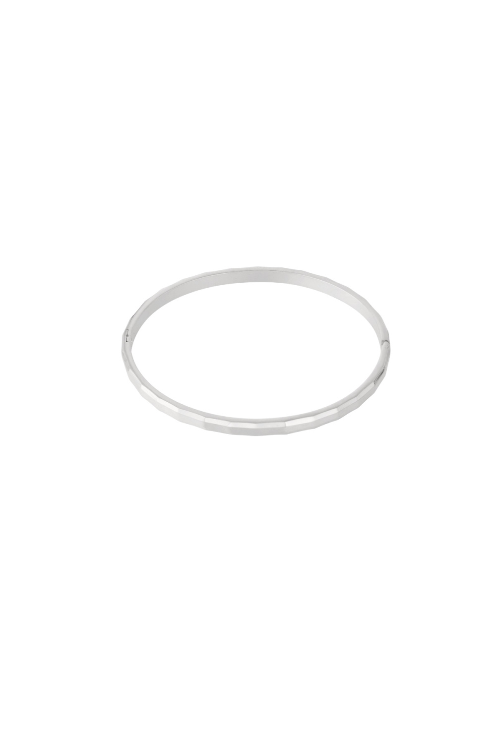 Bracelets Géométriques En Acier Inoxydable, Style Décontracté Et Quotidien h5Image3