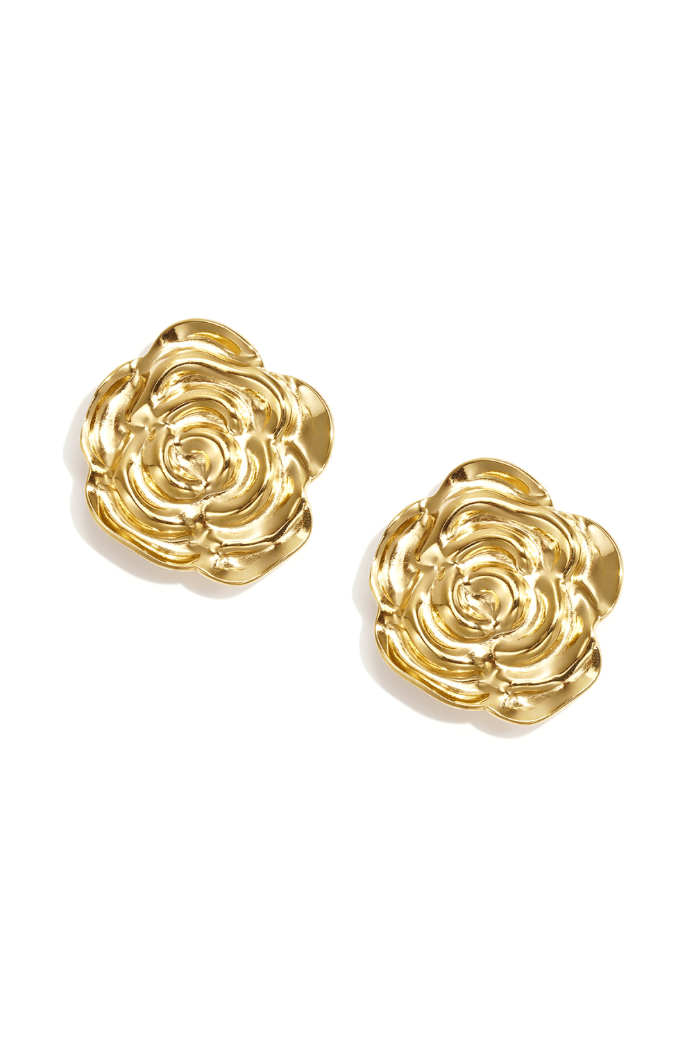 Boutons De Manchette Fleuris En Acier Inoxydable, Accessoires Du Quotidien 
