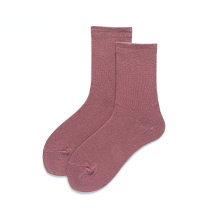 1 Paire De Chaussettes Mi-Mollet Basiques Et Polyvalentes De Couleur Unie h5 Image2